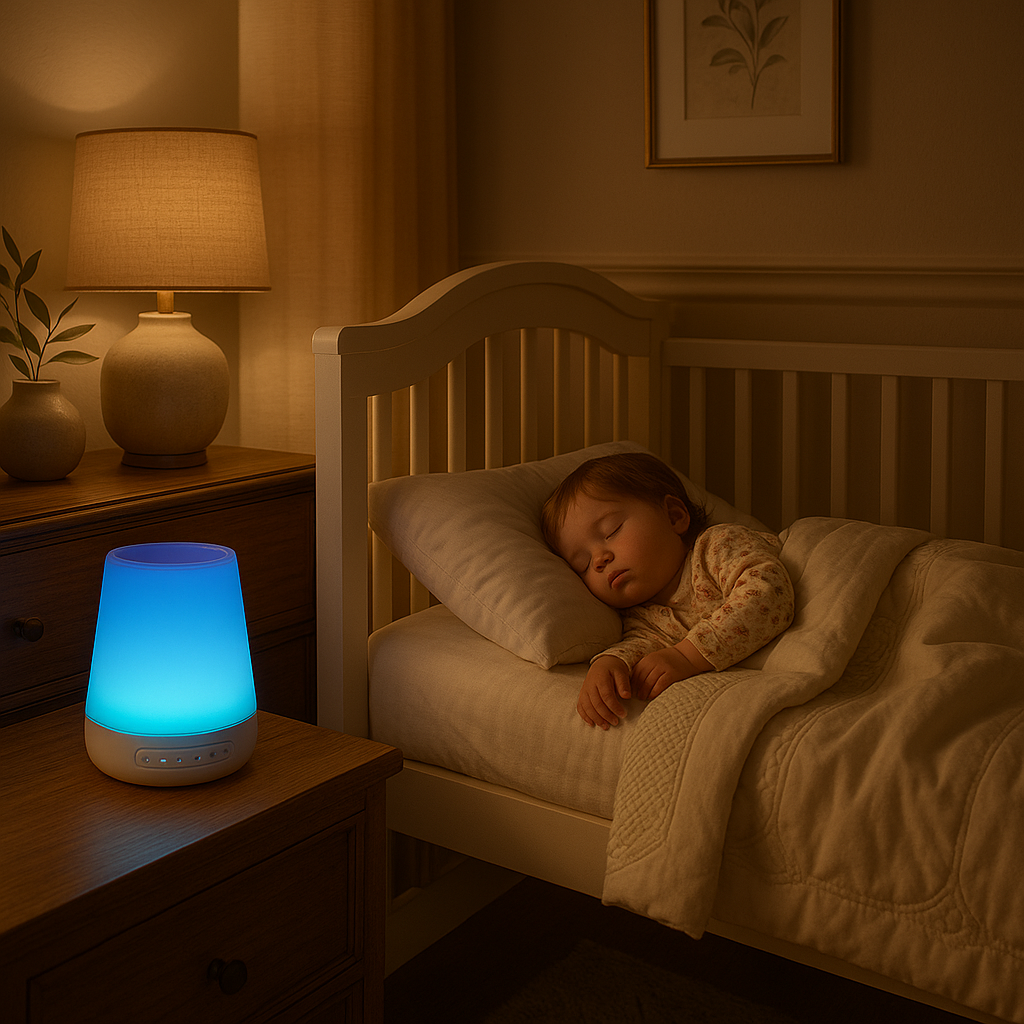 Neues Gerät zur Schlaflosigkeitshilfe, kleine Nachtlampe