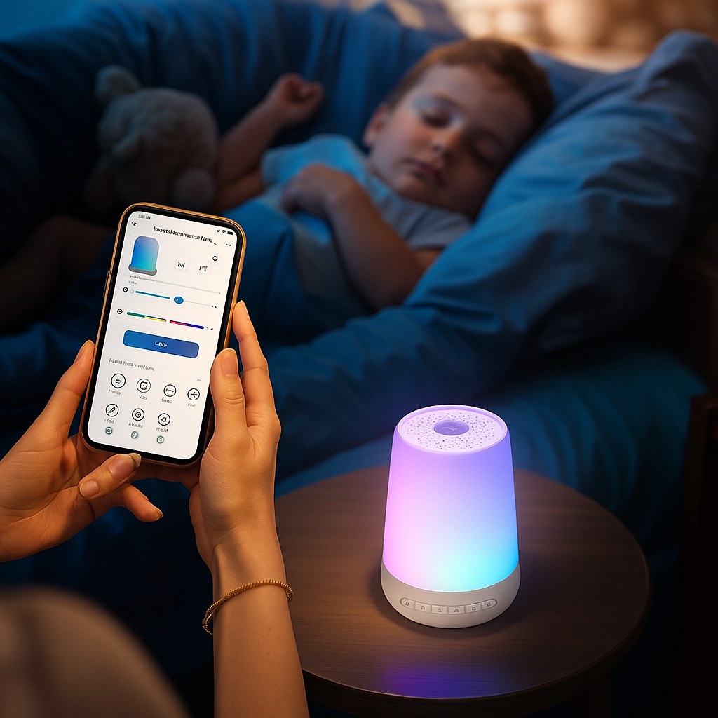 Neues Gerät zur Schlaflosigkeitshilfe, kleine Nachtlampe