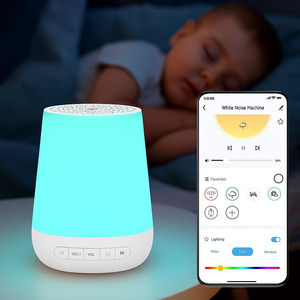 Neues Gerät zur Schlaflosigkeitshilfe, kleine Nachtlampe